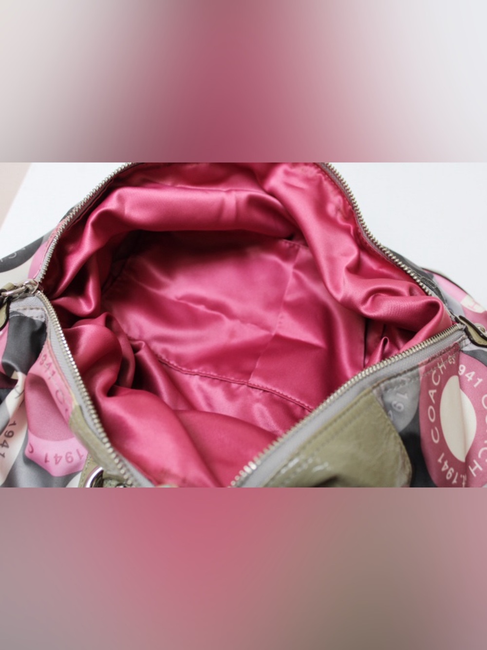 Vintage Coach Ashley satchel bag - Picture 5 of 15